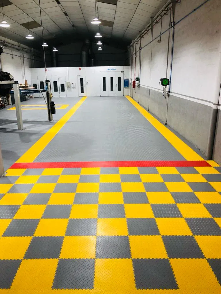 Garages and car parks